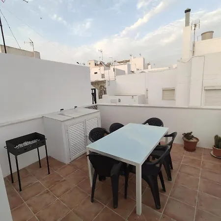 Atico Duplex Tranquilo Vistas Al Mar Centro De Conil Lägenhet *